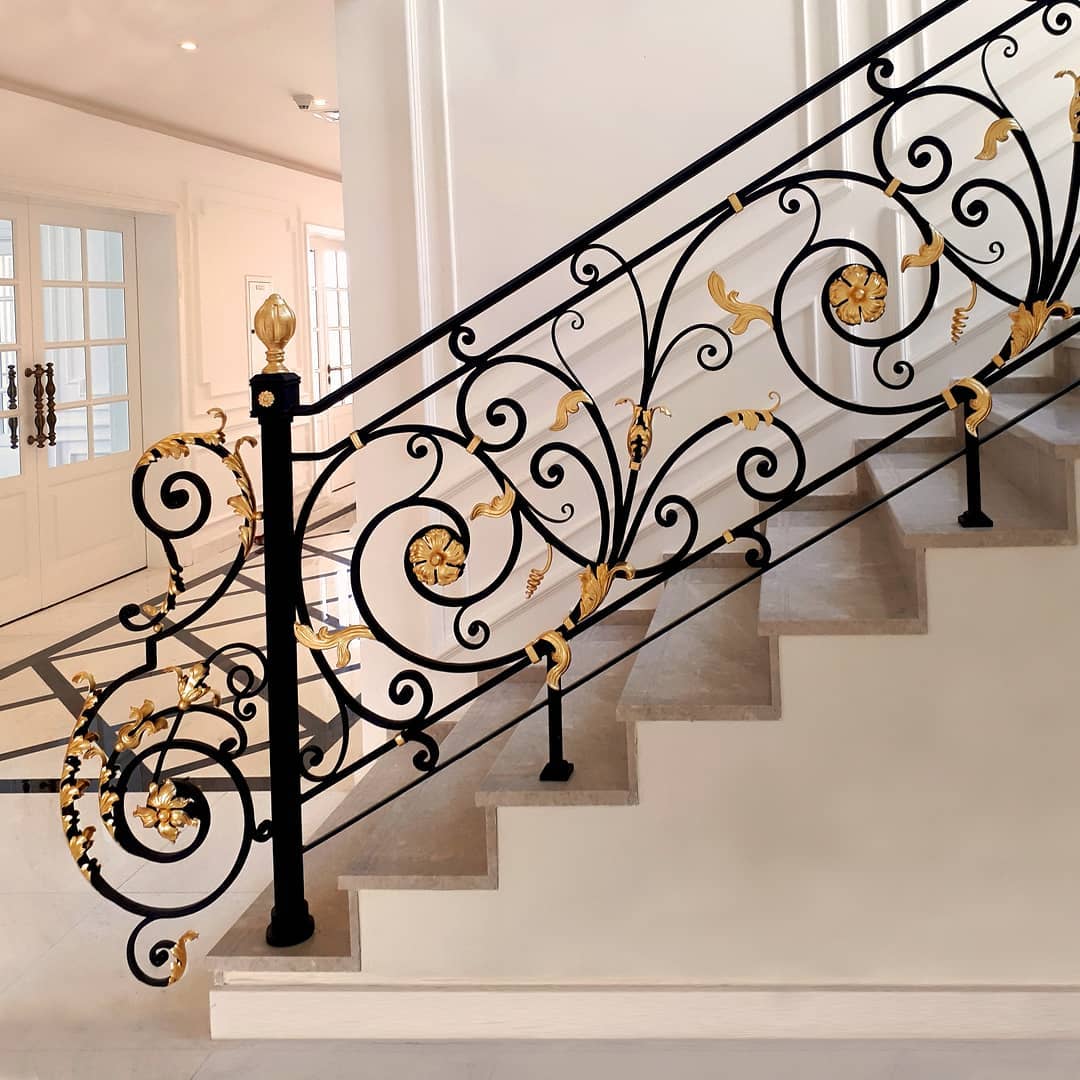 CẦU THANG SẮT MỸ THUẬT – CT08