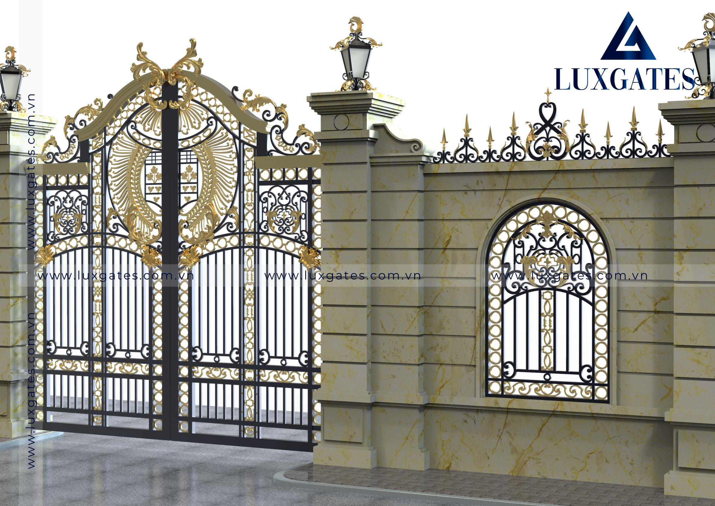 CỔNG SẮT MỸ THUẬT – C16