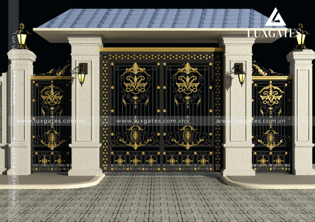 CỔNG SẮT MỸ THUẬT - C17