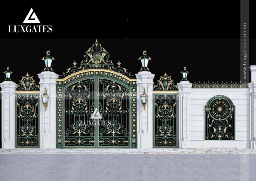 CỔNG SẮT MỸ THẬT - C02