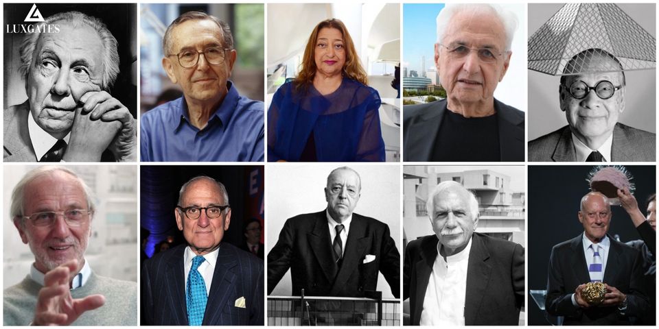 TOP 10 KIẾN TRÚC SƯ ĐỈNH BẬT NHẤT THẾ GIỚI