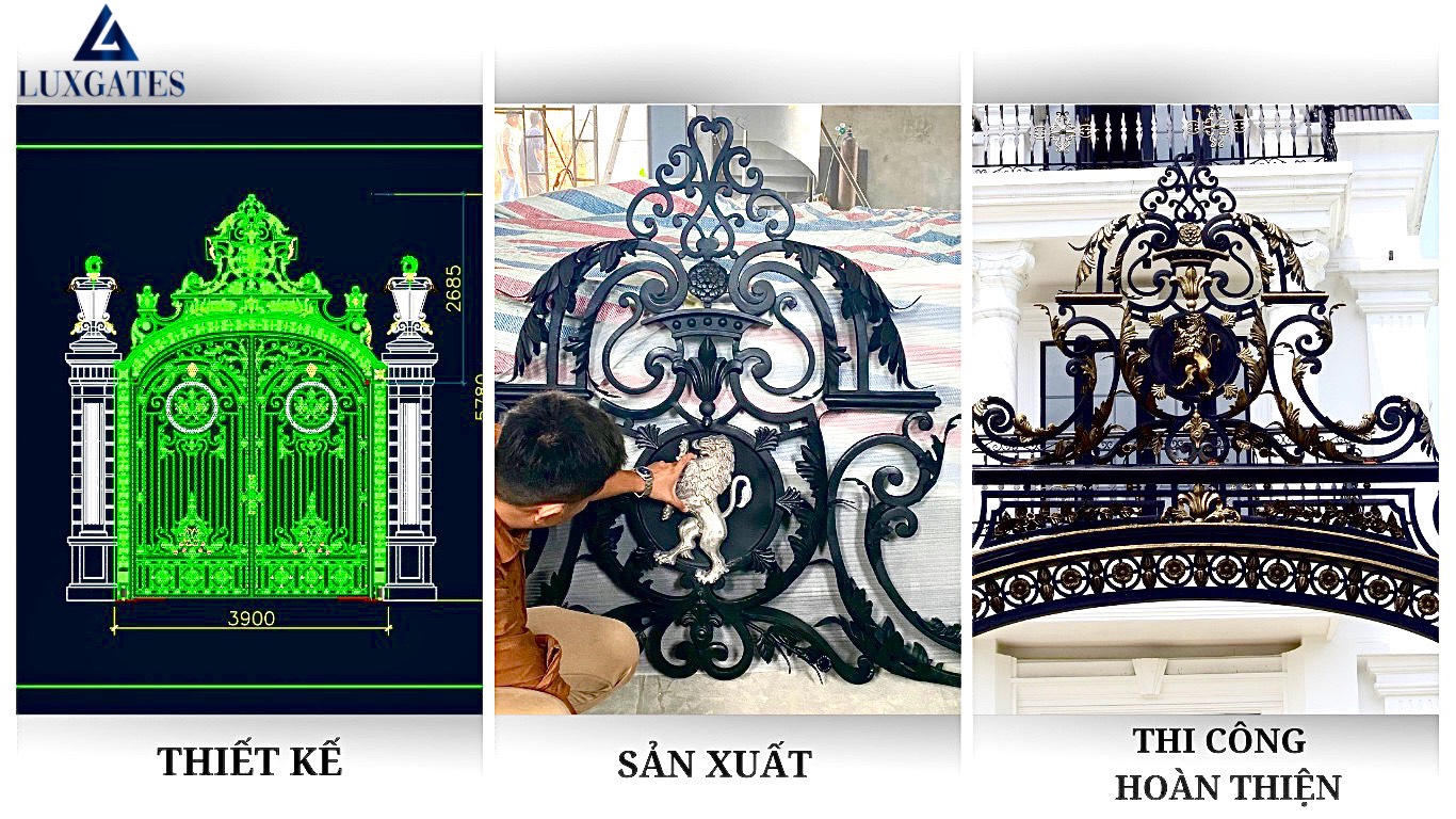 THIẾT KẾ | SẢN XUẤT | THI CÔNG – HOÀN THIỆN